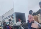 Caminhão de transportadora é saqueado por indígenas na BR-070 após pane mecânica; empresa divulga nota